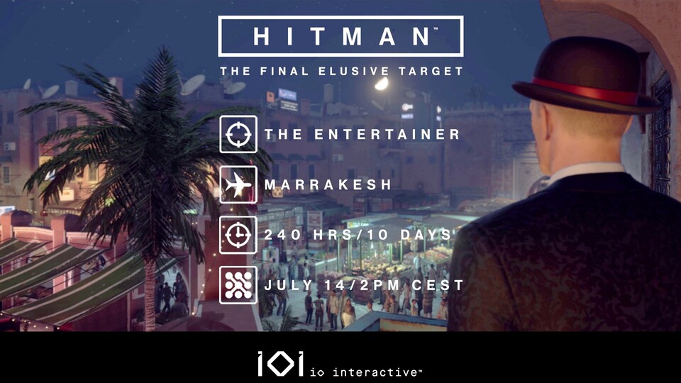 Hitmans beliebtestes Live-Feature endet vorerst: Das finale Elusive Target erscheint.