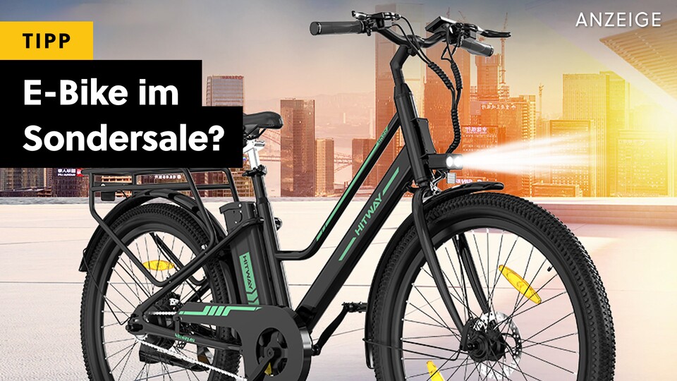 Dank 100-Coupon bekommt ihr gerade in E-Bike zum Rausschmisspreis - aber  lohnt sich das Angebot wirklich?