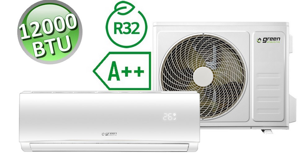 A wall-mounted split air conditioner - installation is easier than you think.