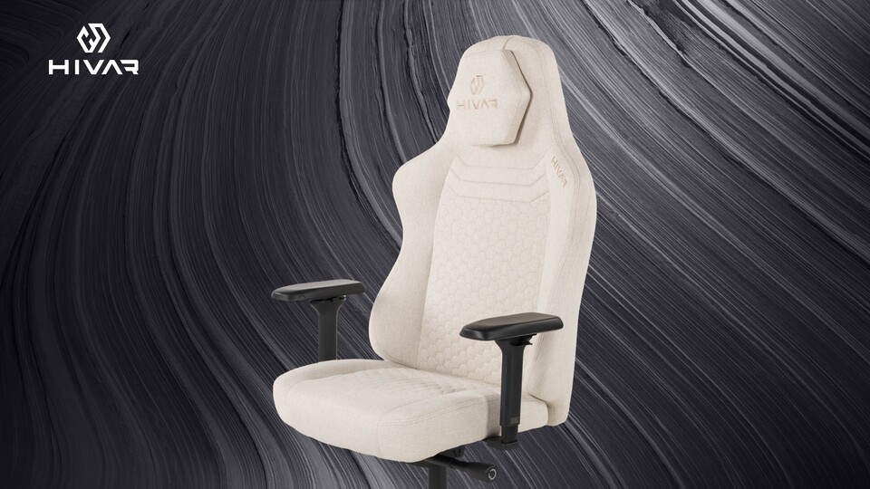 Links der HIVAR Orbical XL Desert Coal, rechts der AURORA Coal - beide Stühle punkten ganz besonders beim Sitzkomfort.