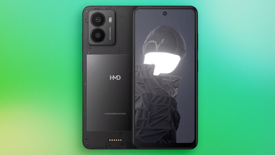 Das HMD Fusion ähnelt ein wenig den Nothing-Smartphones. (Bildquelle: HMD Mobile)