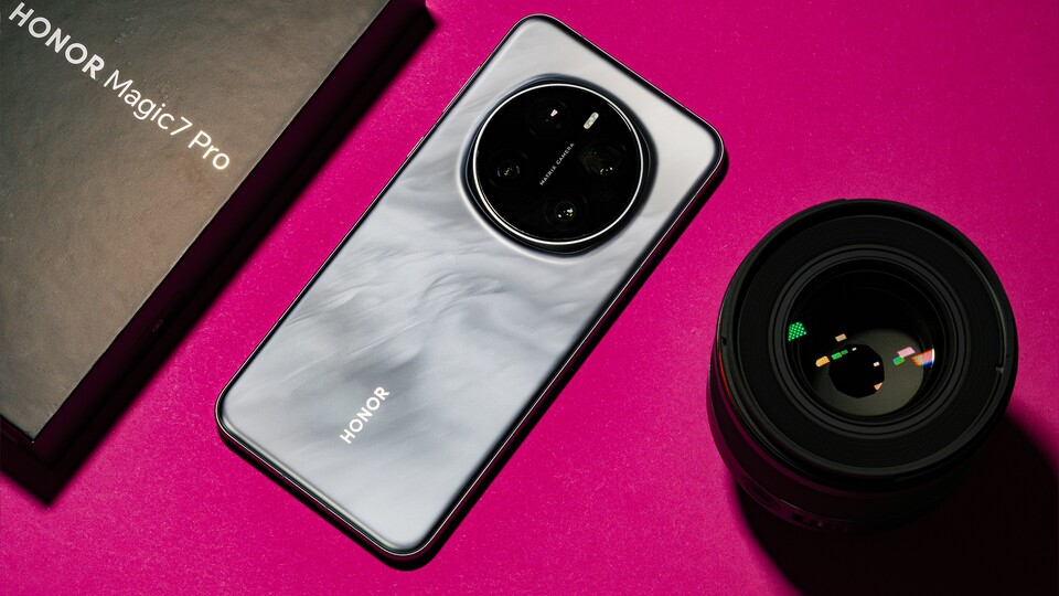 Das Honor Magic 7 Pro kommt mit beeindruckenden Kamera-Specs.