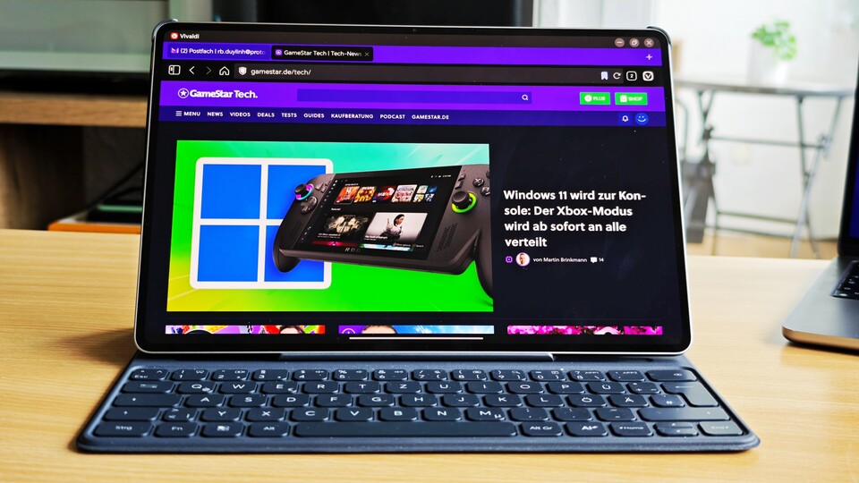 Ich würde ja viel lieber die Desktop-Variante von Vivaldi verwenden, aber auf dem Tablet muss ich mich mit der Android-Version zufrieden geben. (Bildquelle: Duy Linh DinhGameStar Tech)