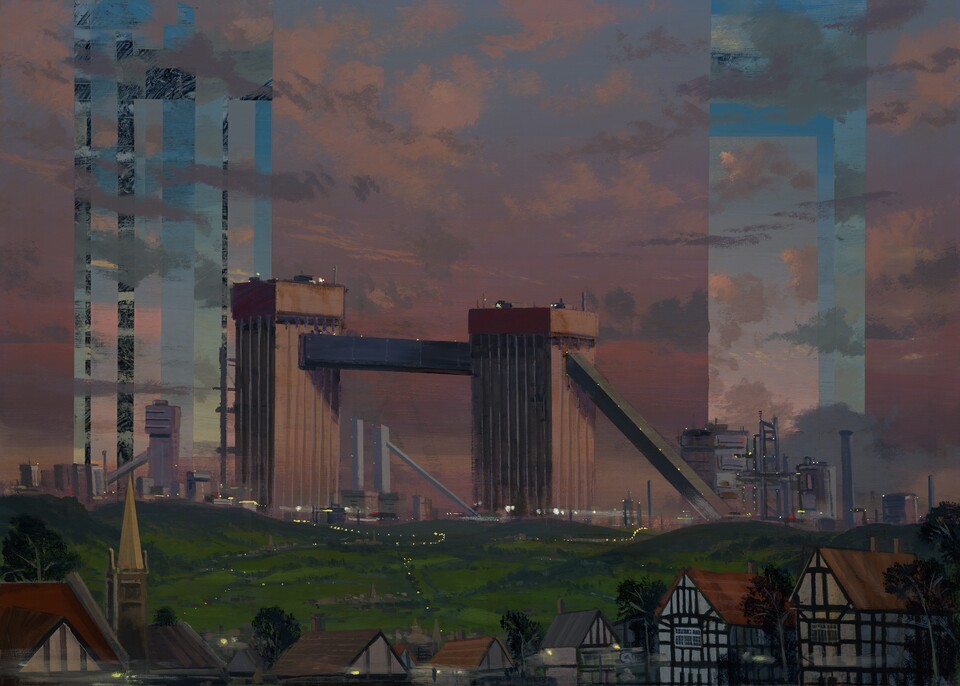 Der Artstyle von Hopetown erinnert ebenfalls stark an Disco Elysium.