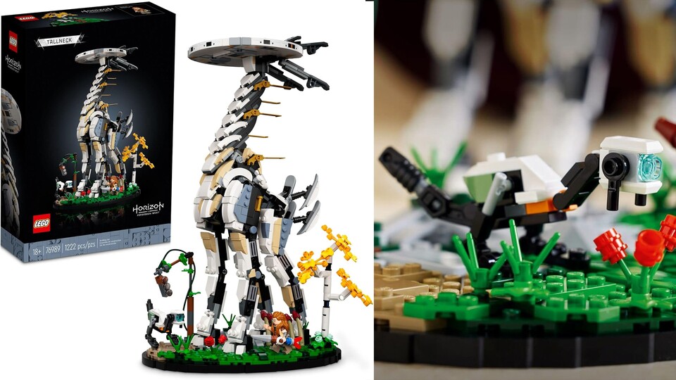 Das Tallneck-Set von LEGO kann man super ausstellen, schick genug ist es allemal.