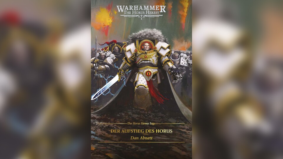 Horus war einst der größte Held des Imperiums, aber entwickelt sich zu dessen größter Geißel. (Bildrechte: Games Workshop Black Library)
