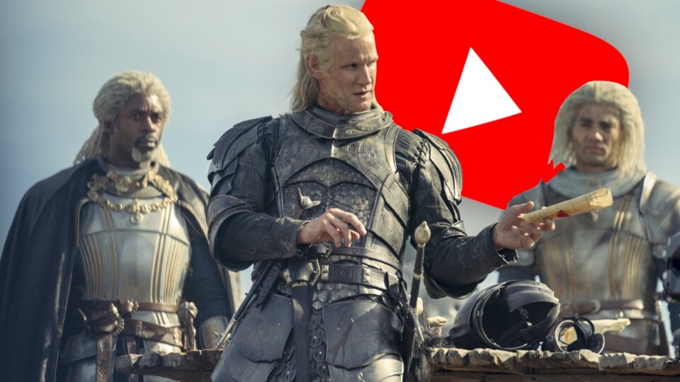 Jetzt könnt ihr Matt Smiths schauspielerische Leistungen als Daemon Targaryen auch auf Youtube sehen. Bildquelle: HBO
