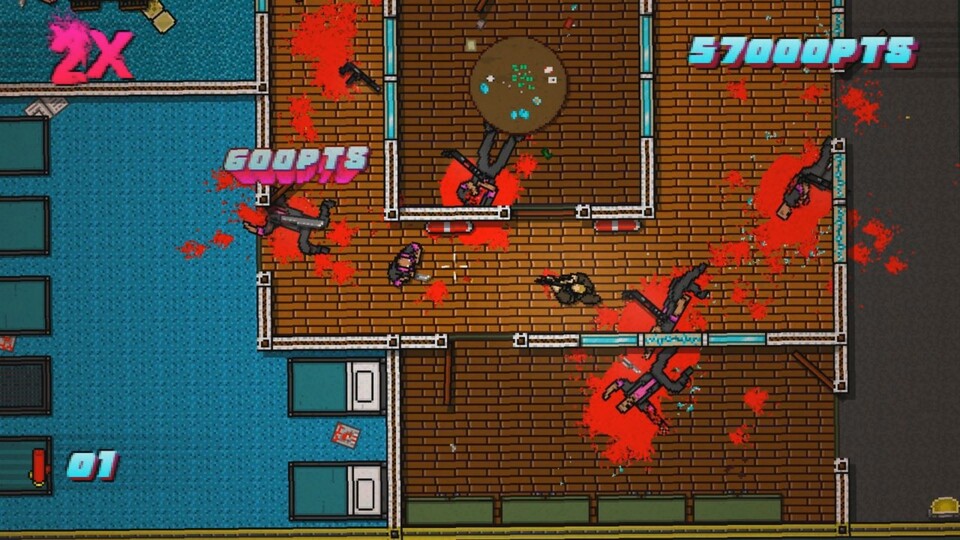 In Hotline Miami 2 wird deutlich mehr geschossen als im Vorgänger.