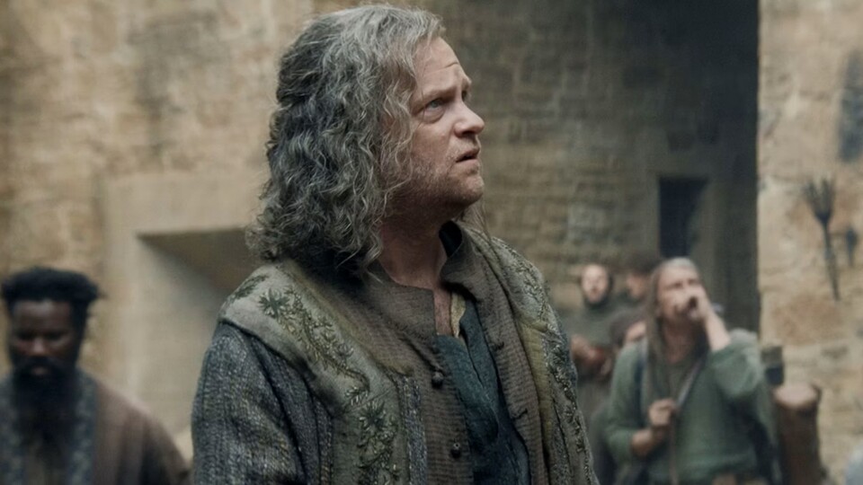Ulf der Weiße (Tom Bennet) ist nicht etwa mit Zauberer Gandalf verwandt - dafür aber mit Königin Rhaenyra Targaryen. Bild: HBO.