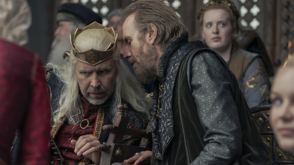 Keine Nachricht, die König Viserys Targaryen erfreuen dürfte. Bildquelle: HBO