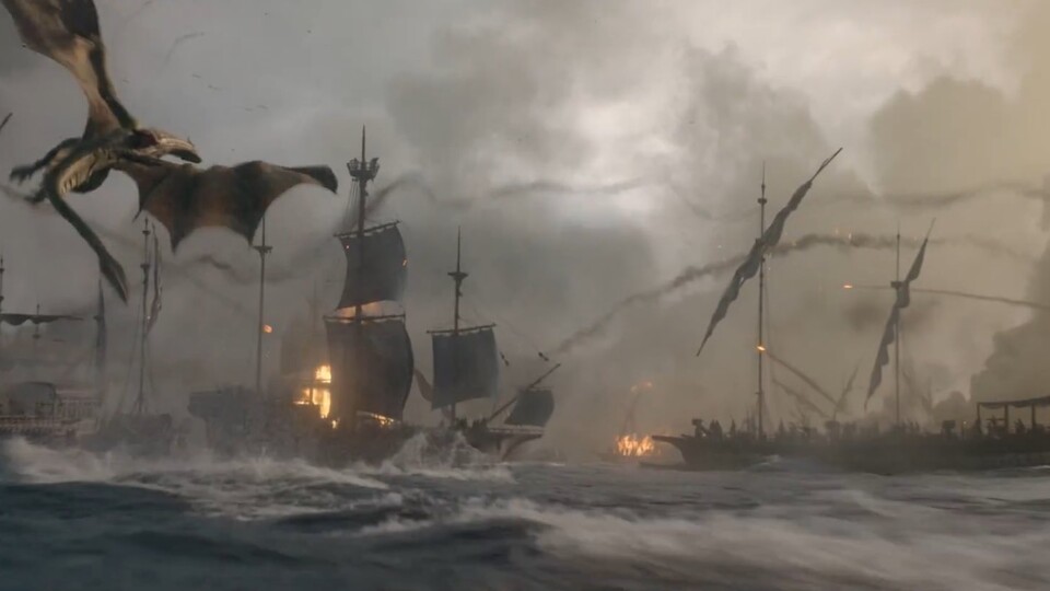 Ohne zu viel zu verraten: Die Schlacht in der Gurgel tut beiden Targaryen-Fraktionen immens weh. Bildquelle: HBO