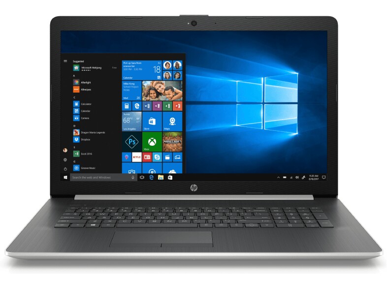 HP 17-by1304ng, Notebook mit 17.3 Zoll Display für 699 €