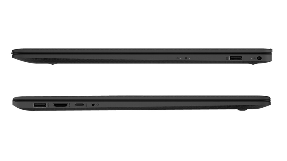 Das Chassis ist flach, bietet aber dennoch genug Platz für zahlreiche, nützliche Steckplätze, die das MacBook Air alt aussehen lassen.