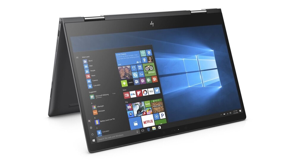 Tablet und Notebook in einem: HPs Envy x360 ist als Convertible flexibel einsetzbar.