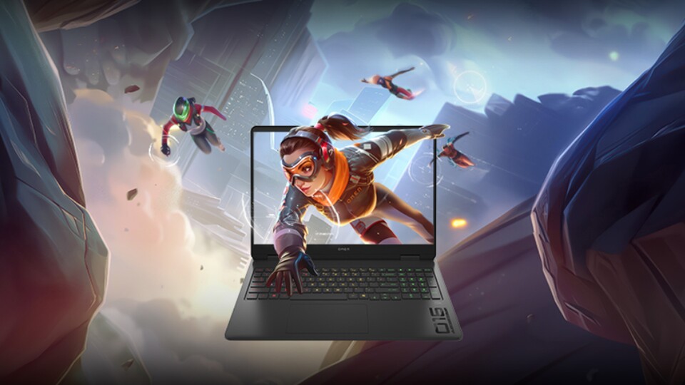 Mit dem HP OMEN 16 seid ihr auch unterwegs bestens für eure Gamingsessions gerüstet!