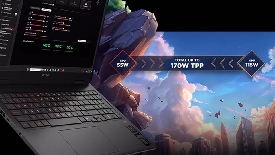 AAA-Titel sehen auf diesem Laptop einfach atemberaubend aus!