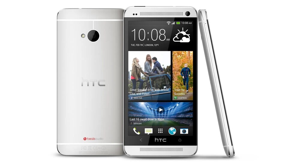 Das HTC One M7 wäre wohl selbst heute noch ein Blickfang.