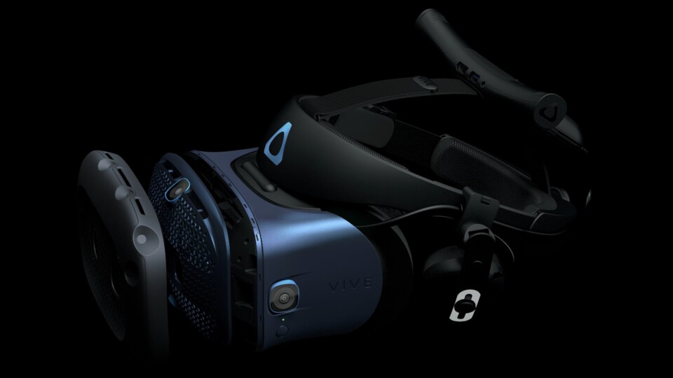 Die Vive Cosmos ist als erste VR-Brille modular aufgebaut, laut HTC.