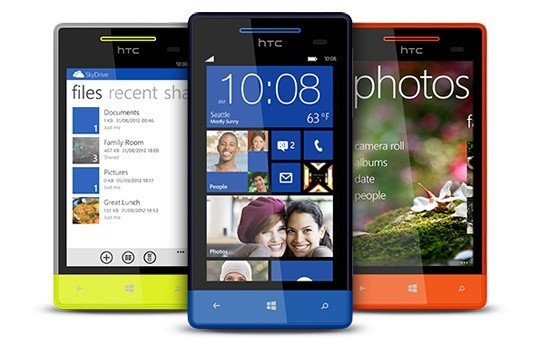 Eines der ersten kommenden Windows-Phone-8-Geräte hört auf auf den Namen HTX 8S.