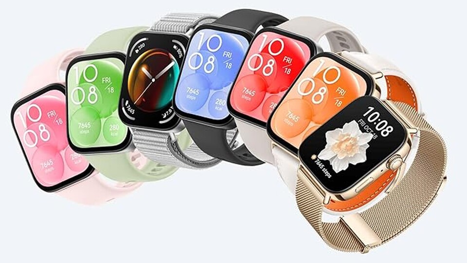 Wie bei fast allen Modellen, bekommt ihr die Uhr auch hier in den verschiedensten Farben. Bei allen ist das Armband natürlich austauschbar.