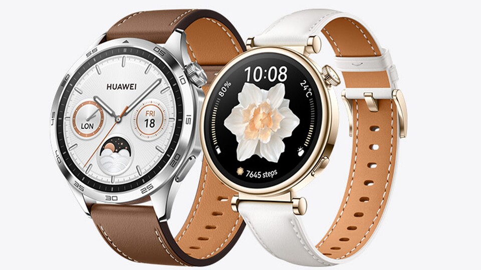 Die Smartwatch gibt es in verschiedenen Farben. Selbst bei den Armbändern könnt ihr euch frei entscheiden.