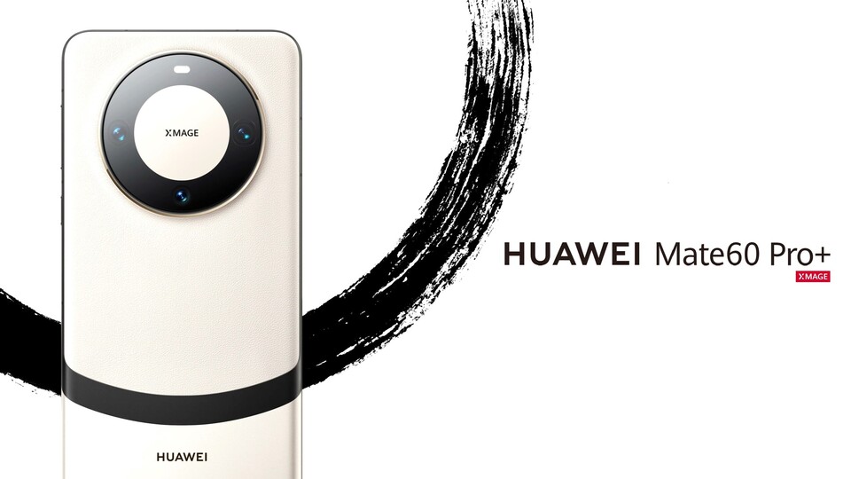 Das Mate 60 Pro Plus von Huawei schnappt sich den ersten Platz und bietet gegenüber dem P60 Plus eine bessere Ultraweitwinkelkamera. (Bild: Huawei)