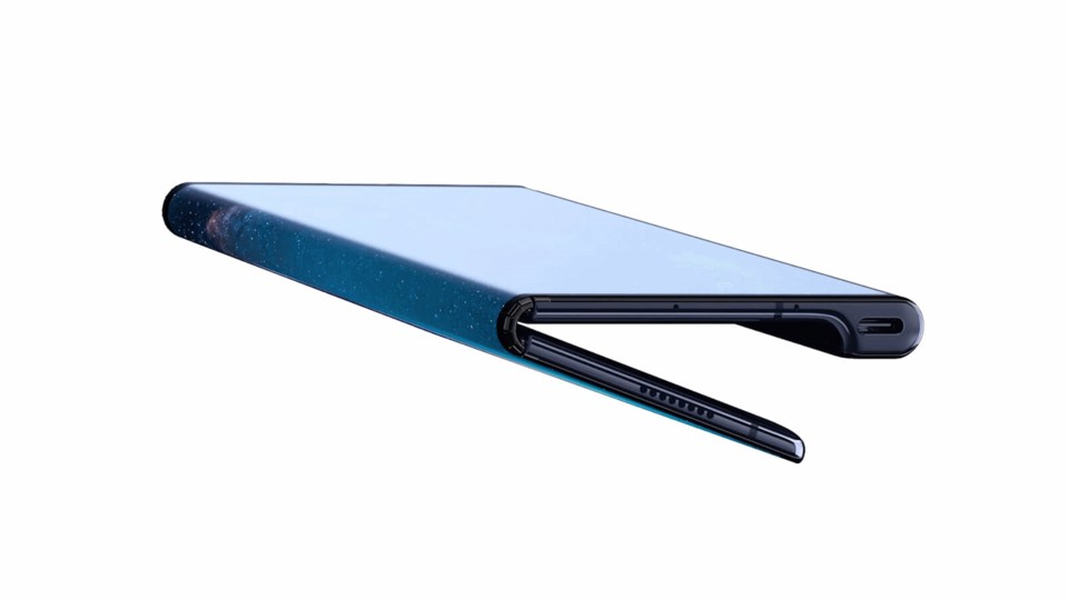 Mit dem Falt-Smartphone Mate X will Huawei dem Samsung Galaxy Fold Konkurrenz machen.