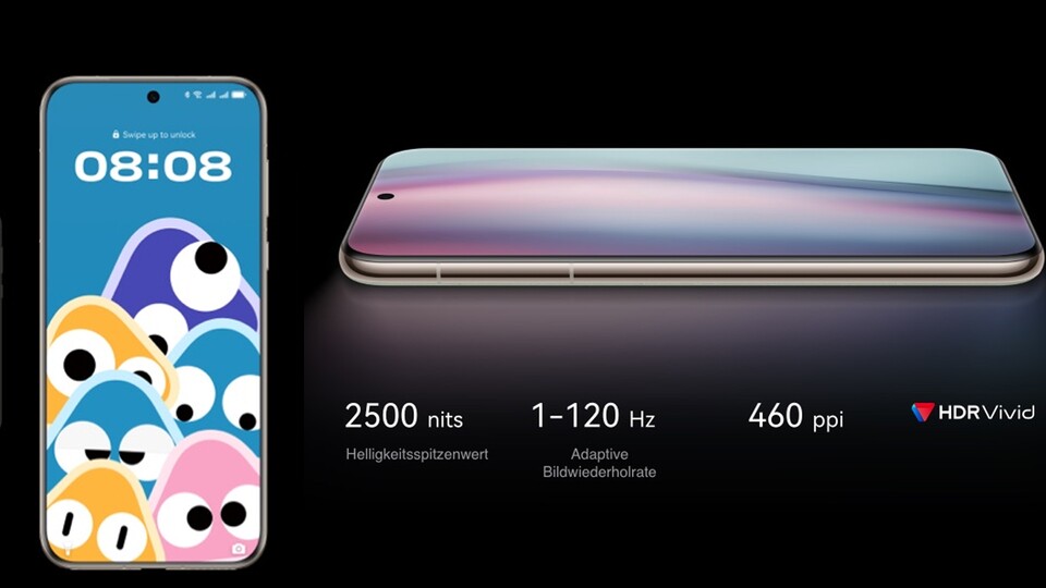 Brillantes und hells Display, 120Hz AMOLED-Display mit hoher ppi und ein übersichtliches UI: Die Xiaomi- und Samsung-Alternative will auch Apples iPhone angreifen.