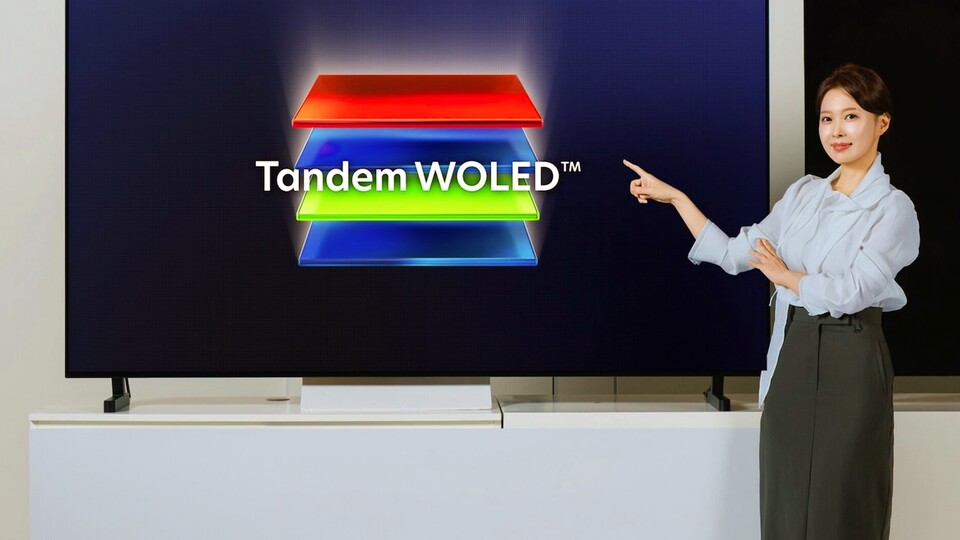 Gleich zu Beginn kam die Tandem-OLED-Technik im LG OLED evo G5 auf den Markt und verhalf dem High-End-TV zu einem herausragenden Ruf.