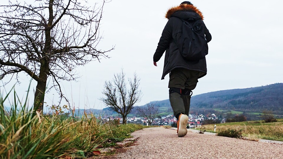 Das Exoskelett motivierte mich zum Weiterlaufen. (Bildquelle: Duy Linh DinhGameStar Tech)