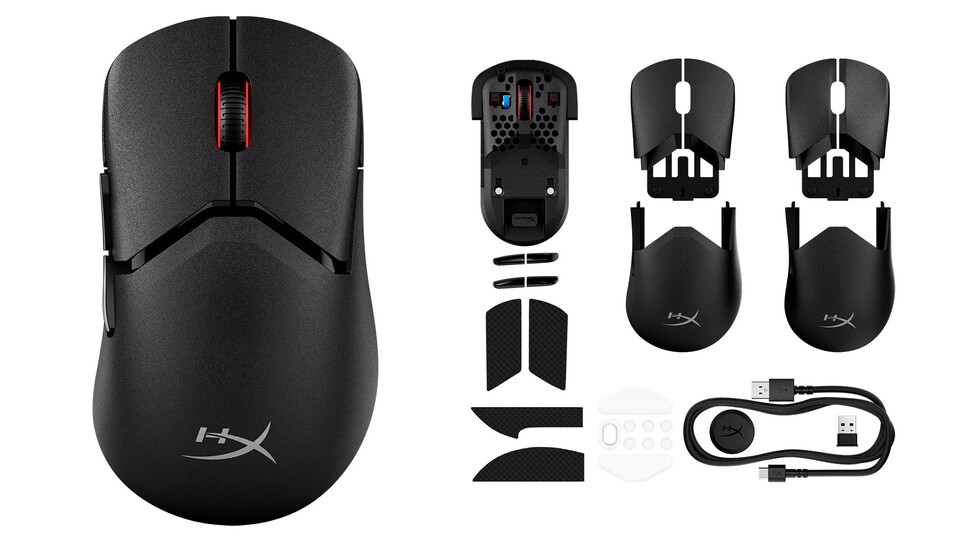 Gleich 16 verschiedene Kombinationen für den optimalen Greifstil.