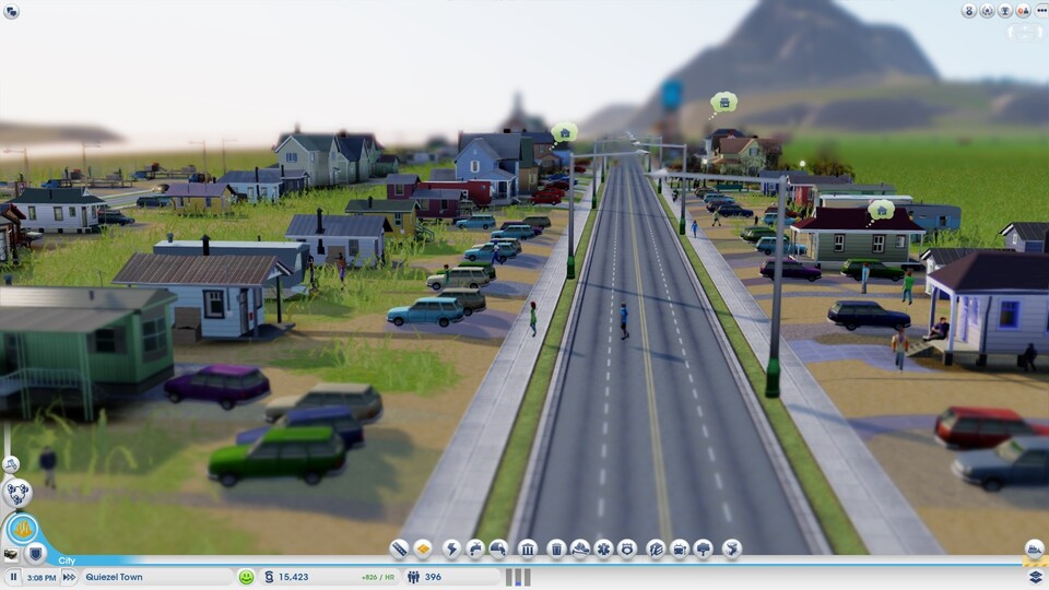 Freie Straßen: Dieser Anblick soll mit Update 7 für SimCity häufiger werden.