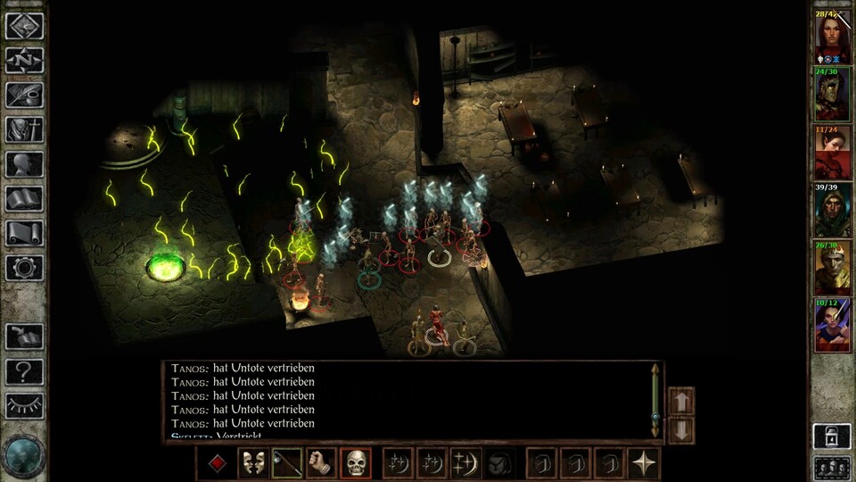 Die Benutzeroberfläche kennen Genre-Fans bereits aus den Enhanced-Editions von Baldur`s Gate.