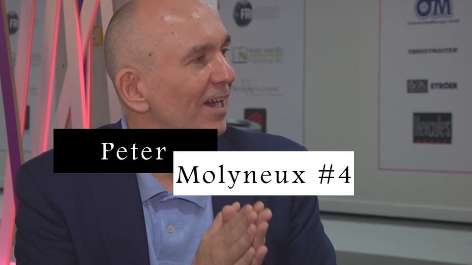 Interview, Teil 4 :»Ich habe sonst nichts in meinem Leben« - Peter Molyneux erklärt, warum Ruhestand für ihn unmöglich ist.