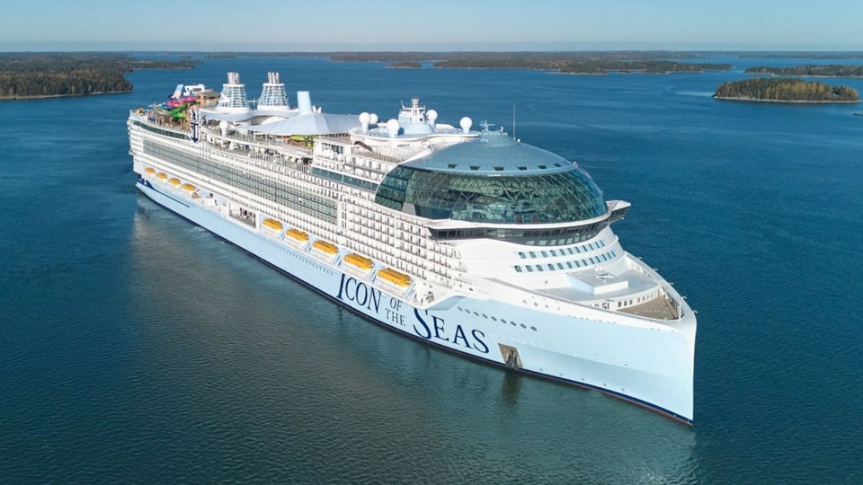 Die Icon of the Seas löst die Wonder of the Seas als größtes Kreuzfahrtschiff der Welt ab. (Bildquelle: Meyerwerft)