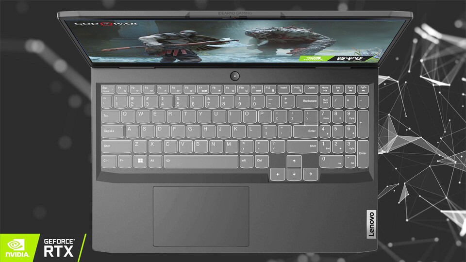 Mattschwarzes Biest: Für einen kleinen Preis gibts große Leistung. Ein toller Gaming Laptop mit 120 Hz Display und RTX 3060, der auch schick aussieht.
