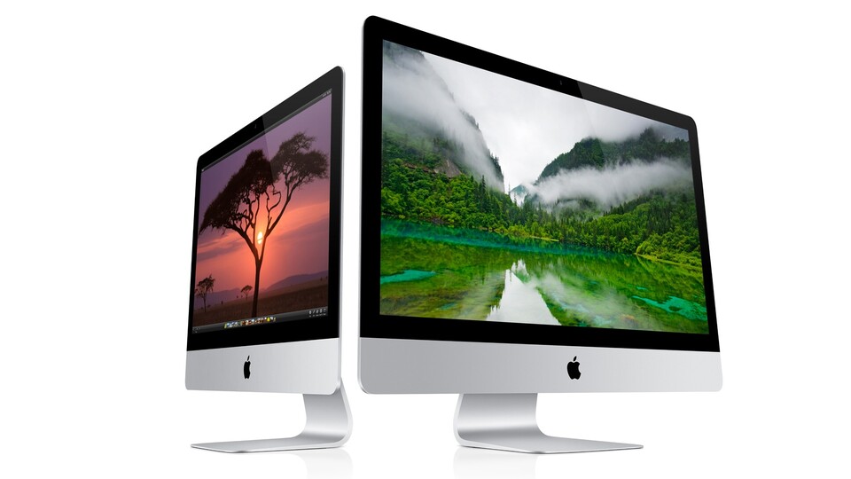 Die extrem flachen iMacs sind die spieletauglichsten Apple-Rechner auf dem Markt.