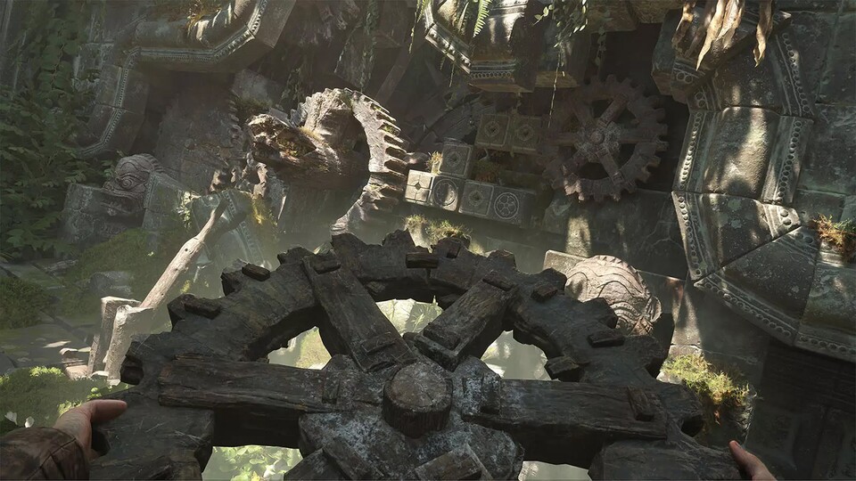 Typisch für Indiana Jones Spiele, müsst ihr eine Vielzahl von Rätsel lösen und sogar Ruinen erkunden, was super viel Spaß macht!
