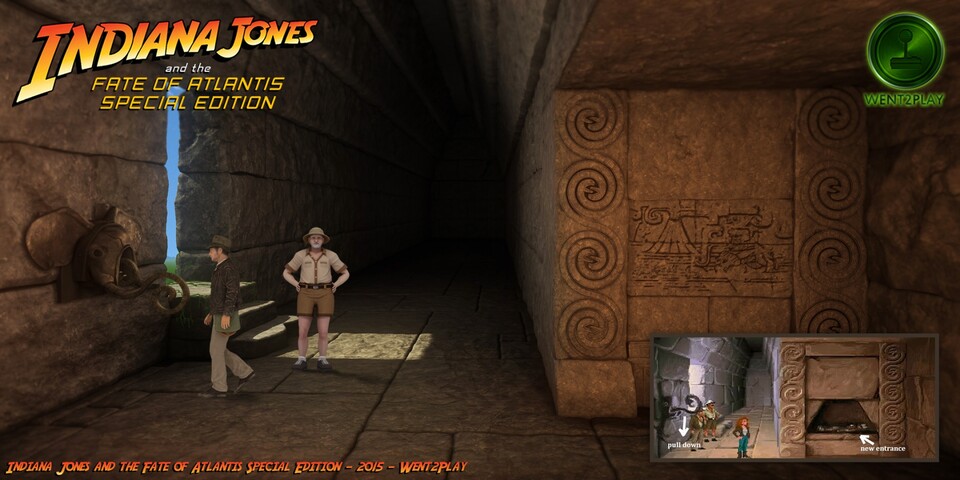 Went2Play arbeitet an einer inoffiziellen Special Edition von Indiana Jones and the Fate of Atlantis.