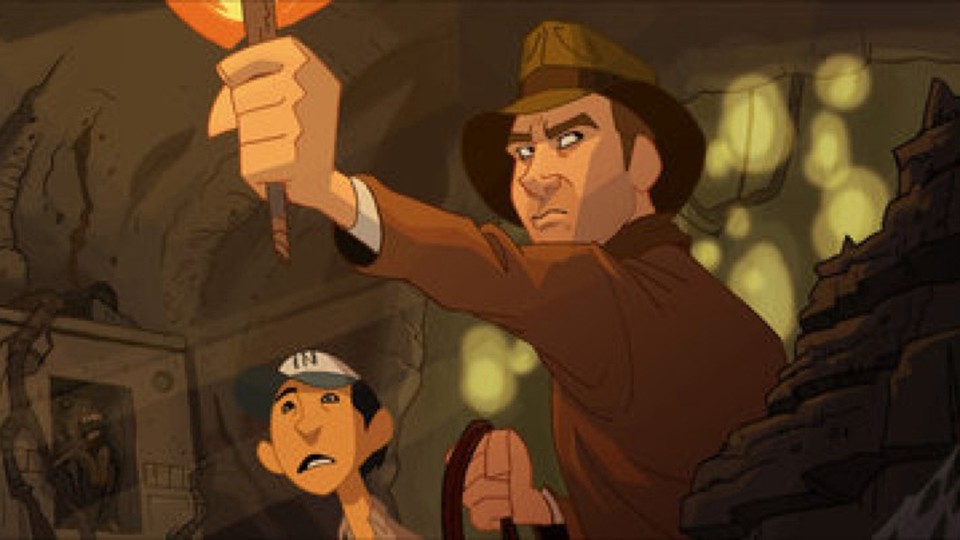 Indy-Fan macht Intro zur animierten Serie The Adventures of Indiana Jones, die nie fertig wurde. 