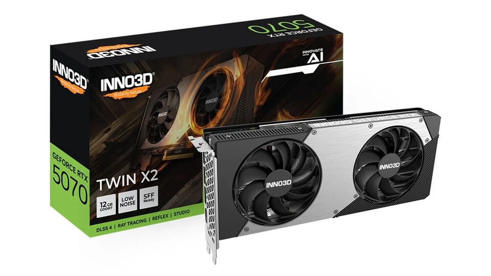 Inno3D ist seit jeher eine der besten Anlaufstellen für preiswerte GPUs und das setzt sich auch bei der RTX 5070 fort!