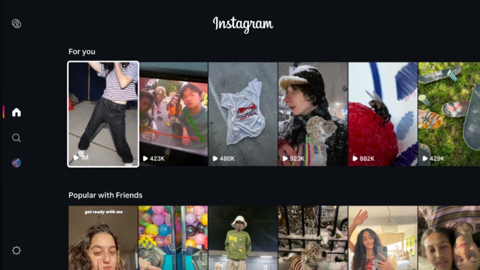 So könnte Instagrams neue Video-Oberfläche bald bei uns aussehen. (Bildquelle: Meta)