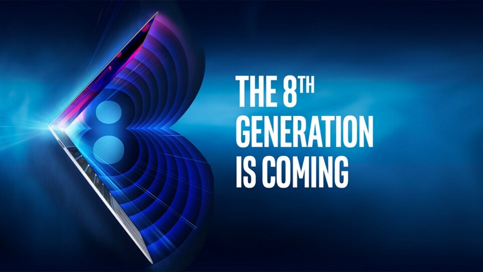 Intel stellt die 8. Generation der Core-Prozessoren am 21. August 2017 vor. (Bildquelle: Intel)