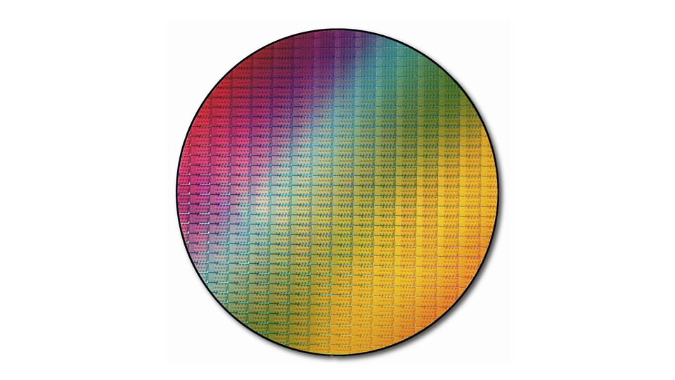 Je mehr gute Chips sich bei der CPU-Produktion aus einem solchen Wafer gewinnen lassen, desto besser ist es für den Hersteller.