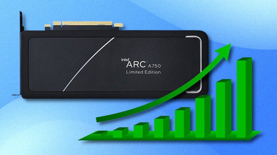 Intels Arc-Grafikkarten sollen mit eigener Frame Generation einen gehörigen Performance-Boost erhalten.