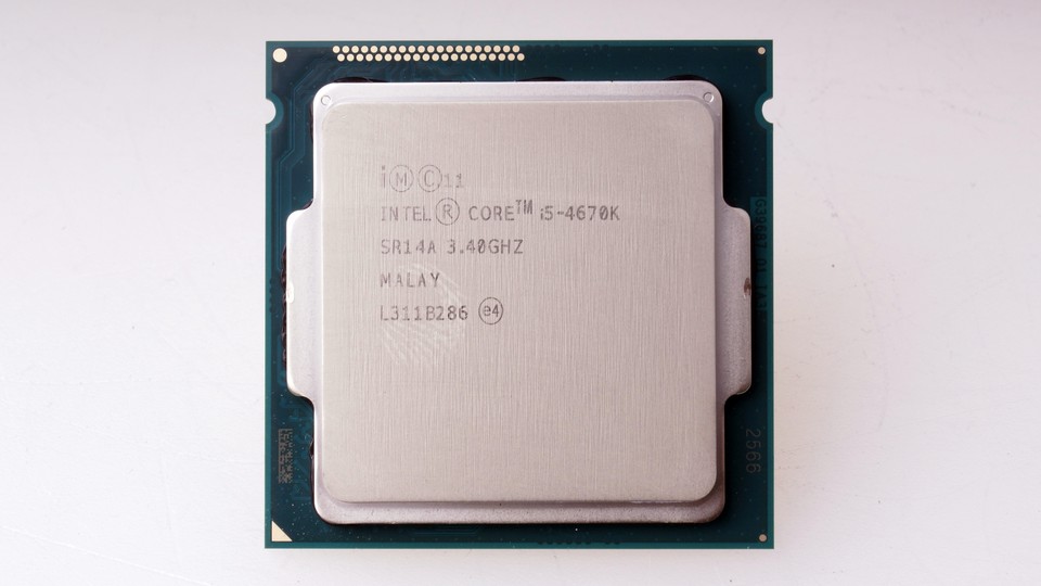 Der Intel Core i5 4670K gehört zur den für Spieler besonders interessanten Haswell-Prozessoren – die i5-Modelle sind nämlich deutlich günstiger als die Core-i7-Serie, in Spielen aber praktisch genauso schnell.