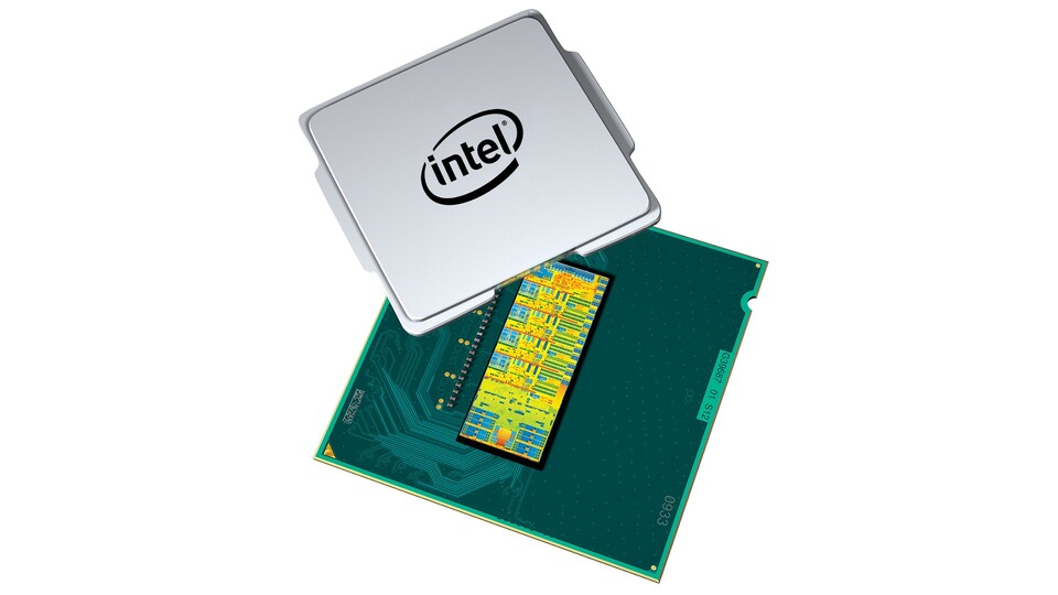 Zwischen dem eigentlichen Silizium-Chip (»CPU Die«) und der zum Schutz und zur Wärmeableitung gedachten Metallabdeckung (»Heatspreader«) hat Intel beim Core i7 4790K neues, besser leitendes Material angebracht, sodass er trotz höherem Takt kühler bleibt.