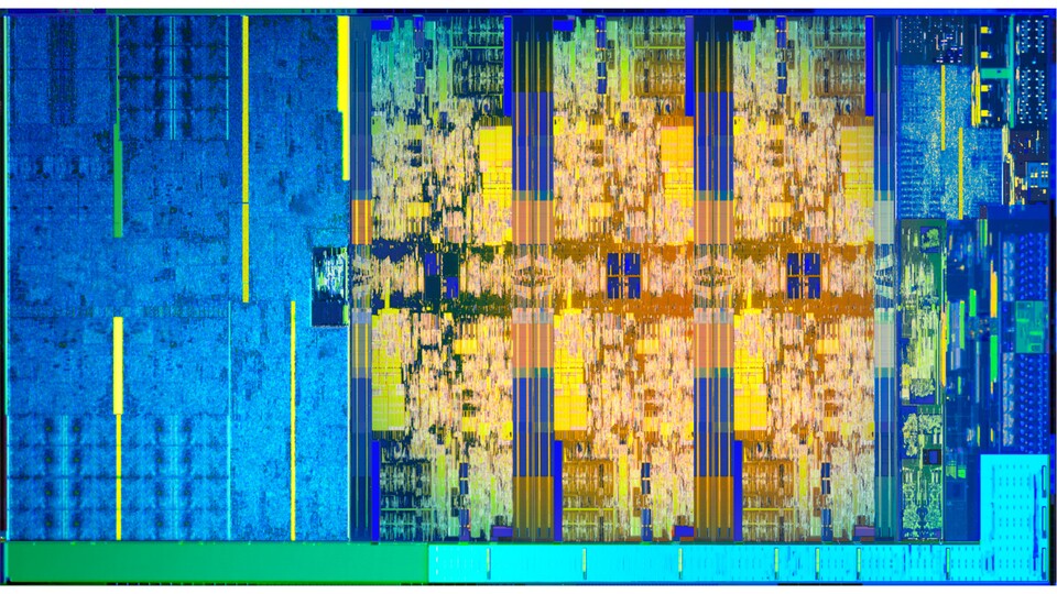 Der Intel Core i7 8700K besitzt sechs gleichartige Kerne.