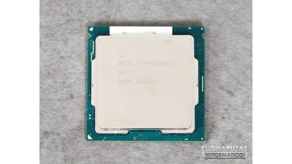 Ein Sample des Intel Core i7 9700K wurde getestet. (Bildquelle: El Chapuzas Informático)