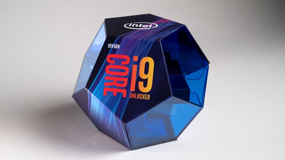 Die Verpackung des Intel Core i9 9900K (Bild: Intel)